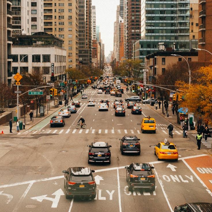 Families relaxing in a mall food court area