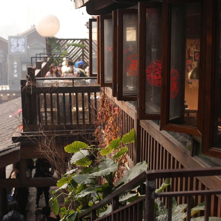 Entertainment zone at night in Germany